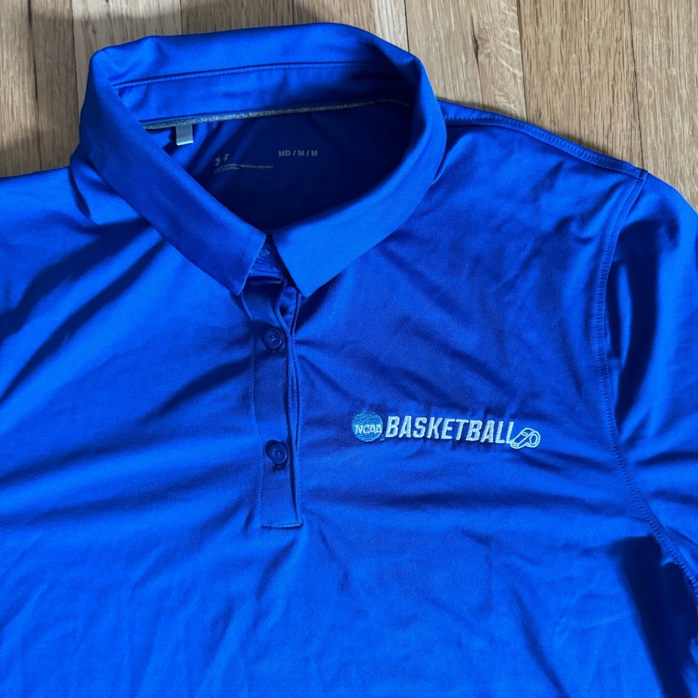 Under Armour NCAA Polo Blue
